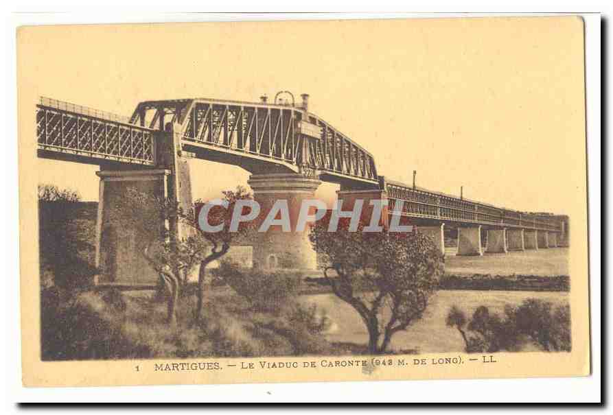 MArtigues CPA Le viaduc de Caronte (948m de long)