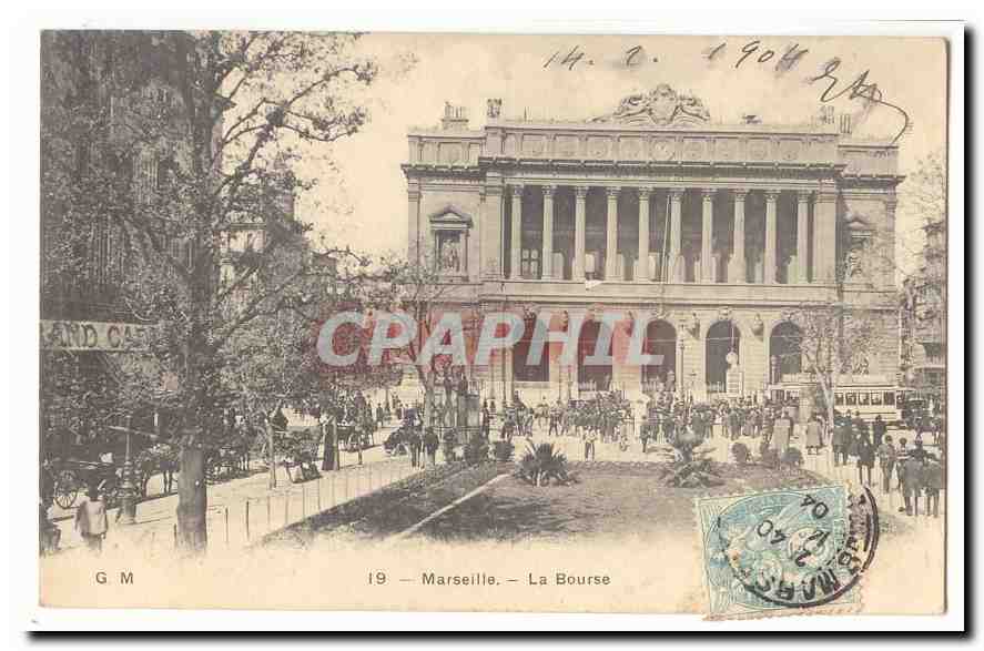 Marseille CPA La Bourse (animee)