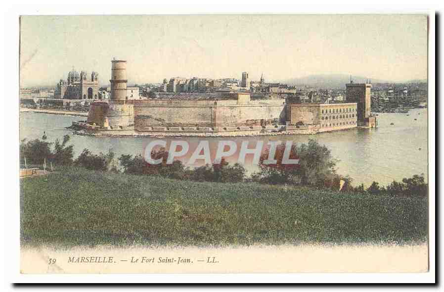 Marseille CPA Le fort Saint Jean