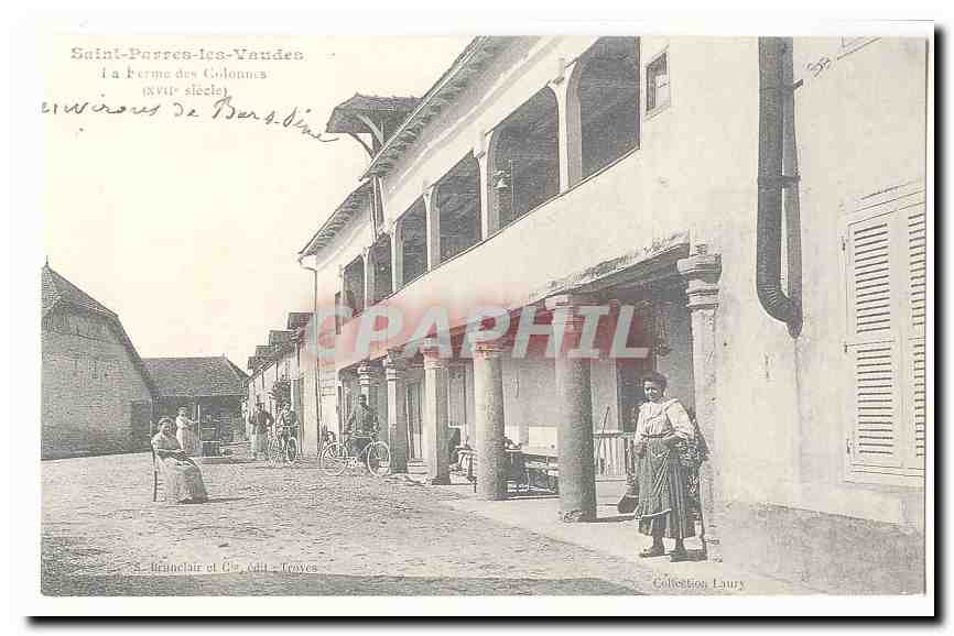 Saint Parres les Vaudes CPA LA ferme des Colonnes (XVIIeme) (reproduction)