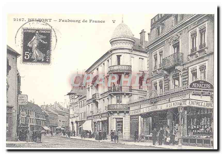 Belfort CPA Faubourg de France (reproduction)