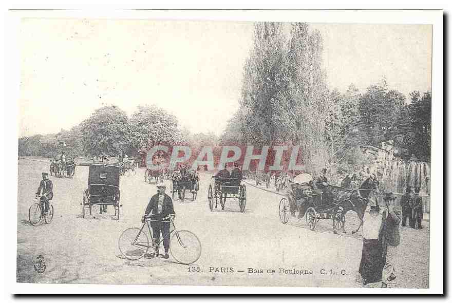 Paris CPA Bois de Boulogne (reproduction)