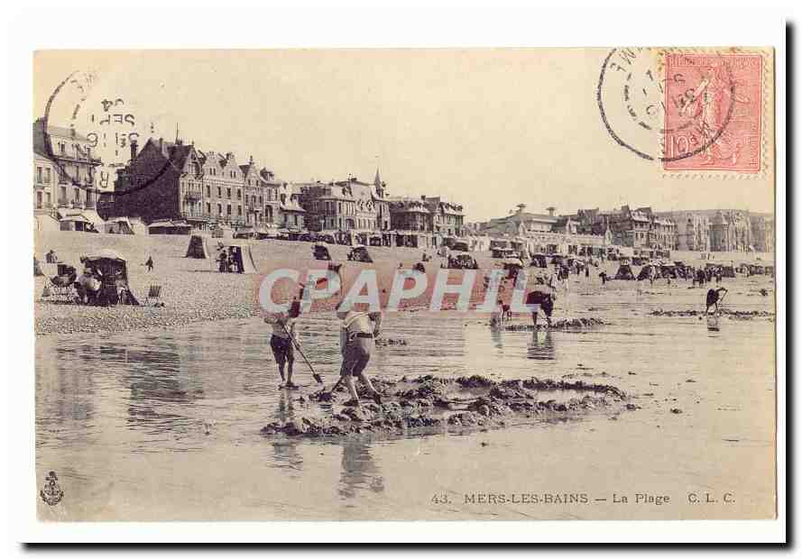 Mers-les-Bains — The Beach — C. L. C.