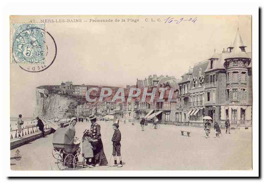 Mers-les-Bains — Promenade de la Plage — C. L. C. N° 9-04