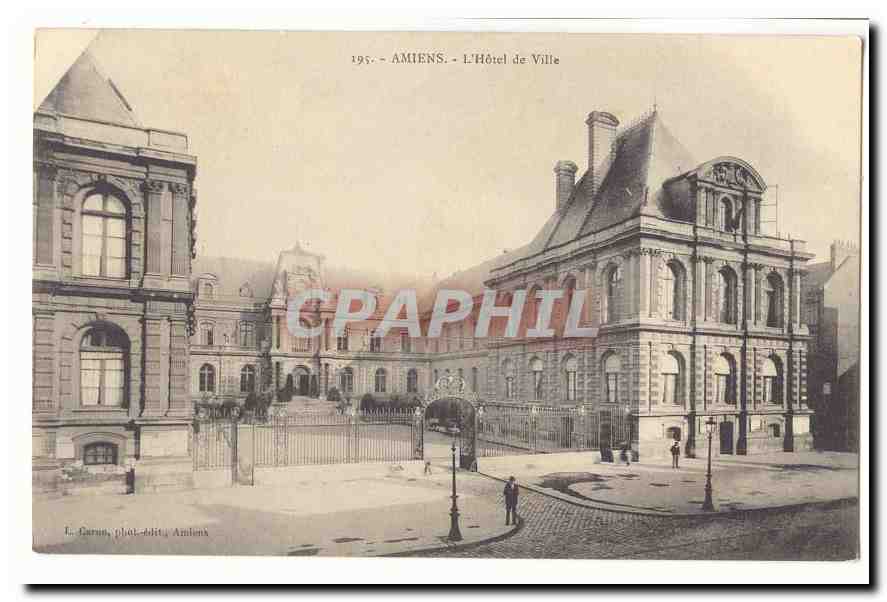 Amiens CPA L'hotel de ville