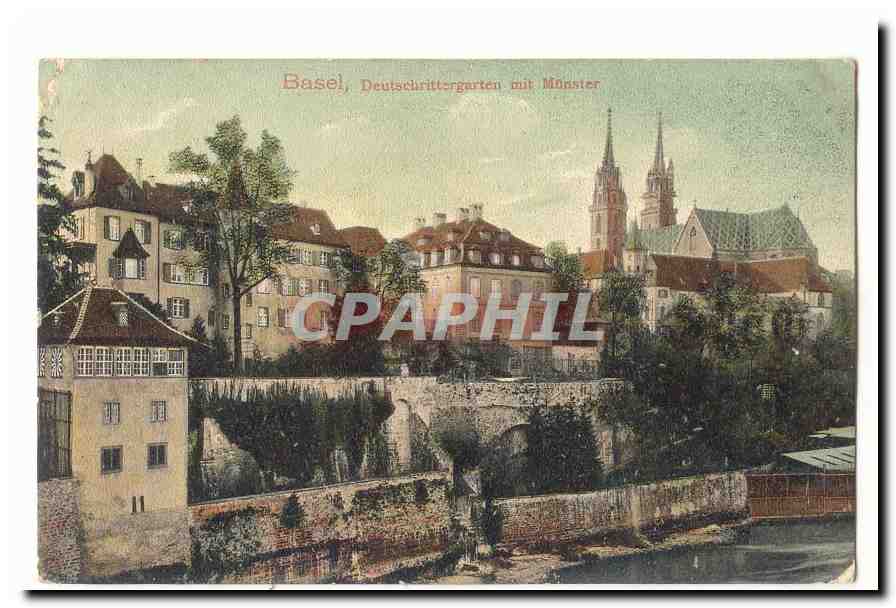 Basel CPA Deutschrittergarten mit Munster