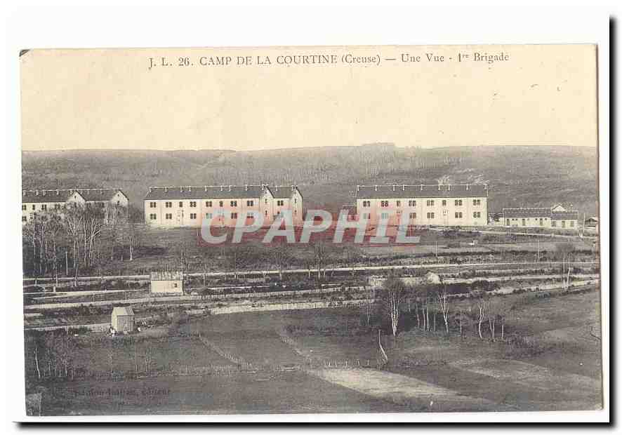 Campamento de La Courtine (Creuse) — Una Vista - 1ª Brigada
