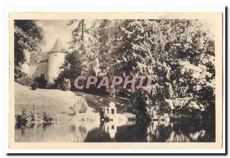 Château avec étang — vue pittoresque — éditeur non identifié