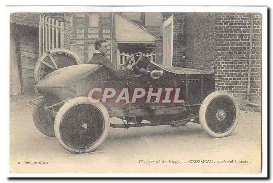 Circuit de Dieppe CPA Crossman sur Arrol Johnston