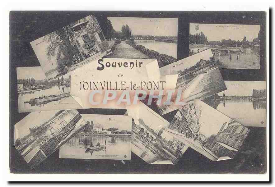 Souvenir de JOINVILLE-le-PONT — collection de cartes postales — CPAPHIL