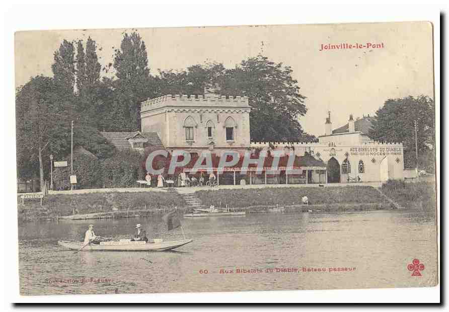 Aux Bibelots du Diable, Bateau passeur — Joinville-le-Pont