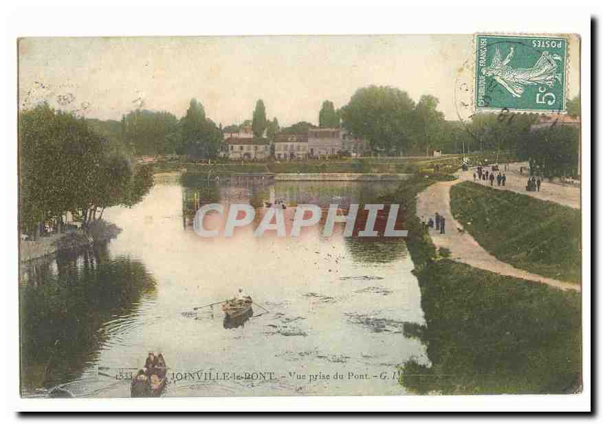 Joinville-le-Pont — Vue prise du Pont — G. M.