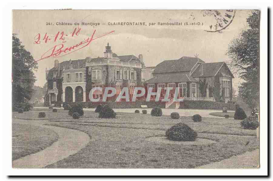 Schloss Montjoye — Clairefontaine, bei Rambouillet (S.-et-O.)