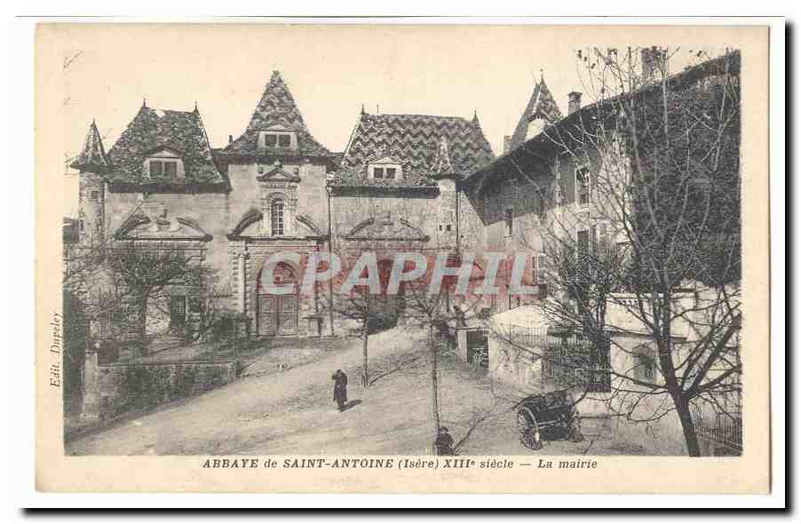 Abbaye de Saint-Antoine (Isère) XIIIe siècle — La mairie