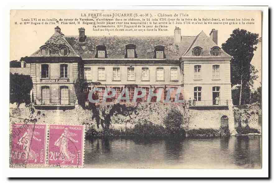 La Ferté-sous-Jouarre (S.-et-M.) — Château de l'Isle — Institution S. Joseph