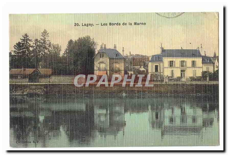 Lagny — Die Ufer der Marne — Sammlung R.F.