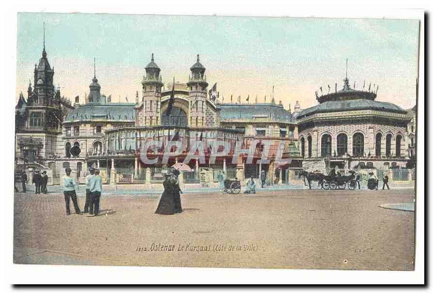 Ostende - Le Kursaal (Cité de la Ville) — éditeur anonyme, n° de série 1952
