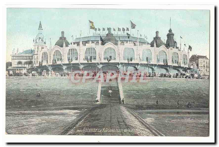 Ostende CPA LE Kursaal (Cote de la mer)