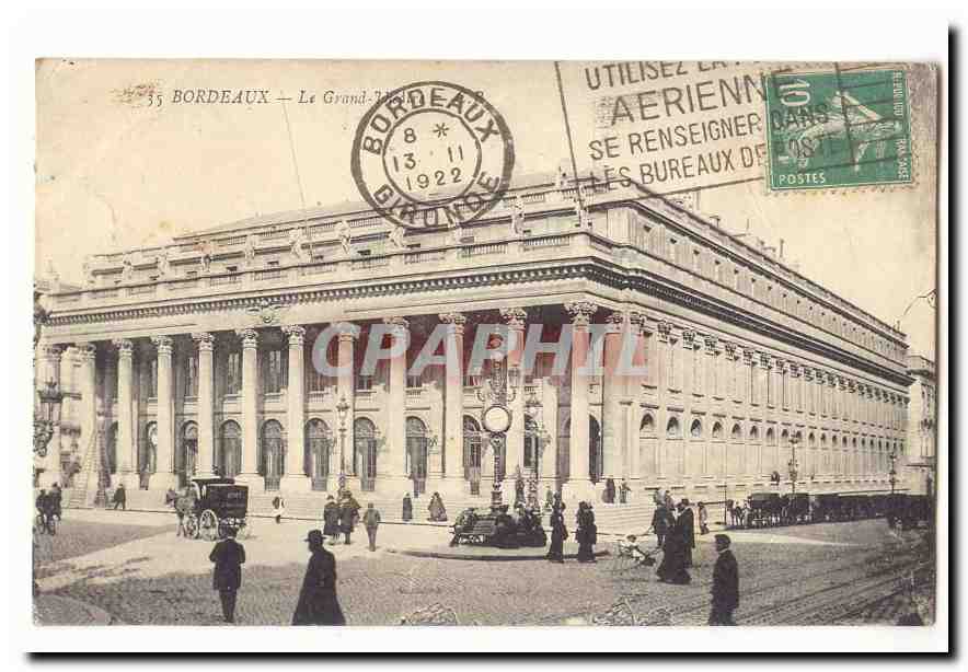 Bordeaux CPA Le grand theatre