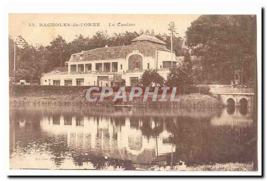Bagnoles de l'Orne CPA La casino