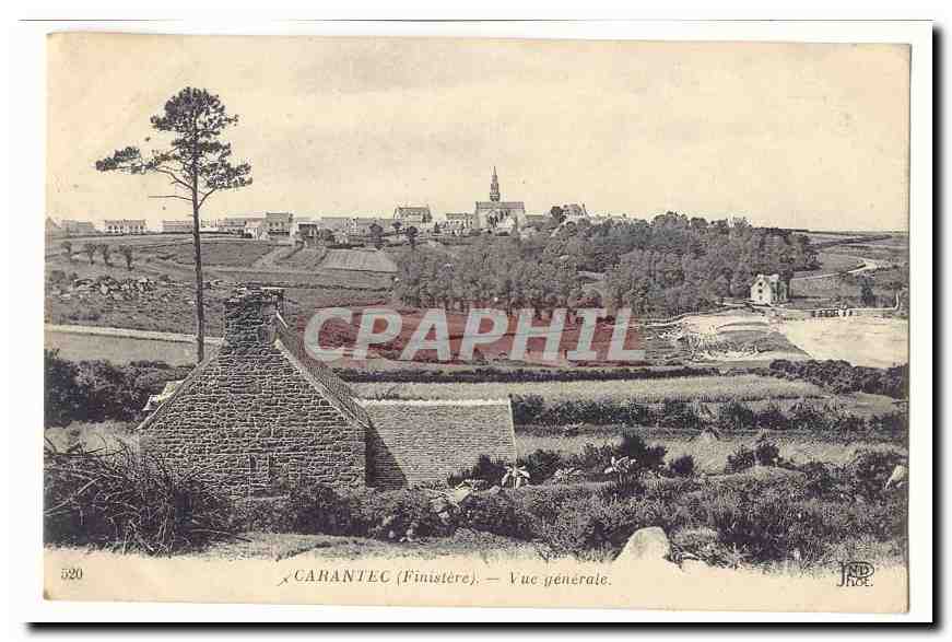 Carantec (Finistère) — Vue générale — JND