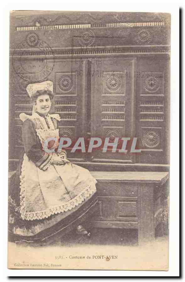 CPA Costume de Pont Aven