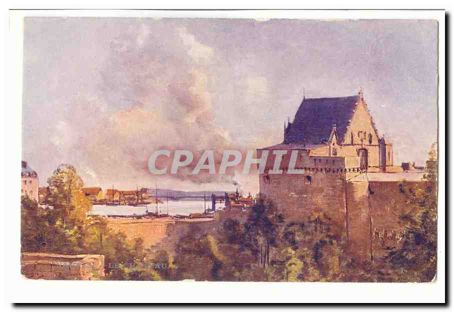 Chateau de Nantes CPA Duchesse Anne
