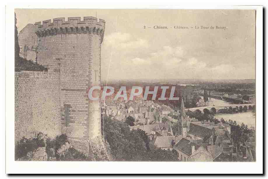 Chinon CPA Chateau La Tour de Boissy