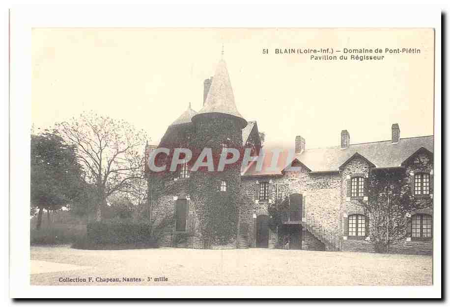 Blain CPA Domaine de Pont Pietin Pavillon du regisseur