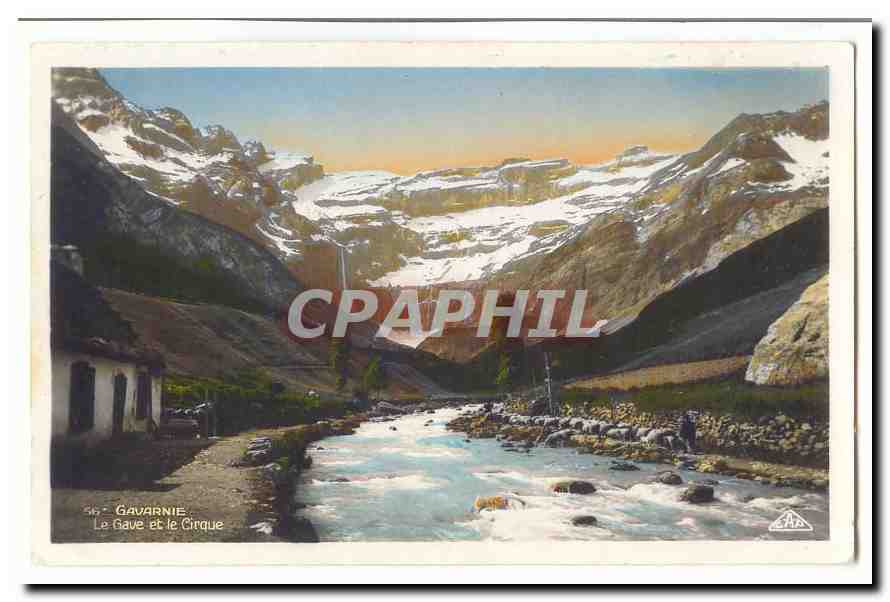 Gavarnie CPA Le Gave et le cirque
