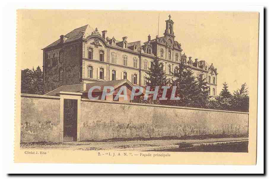 L. J. A N. — Façade principale — Cliché J. Elite