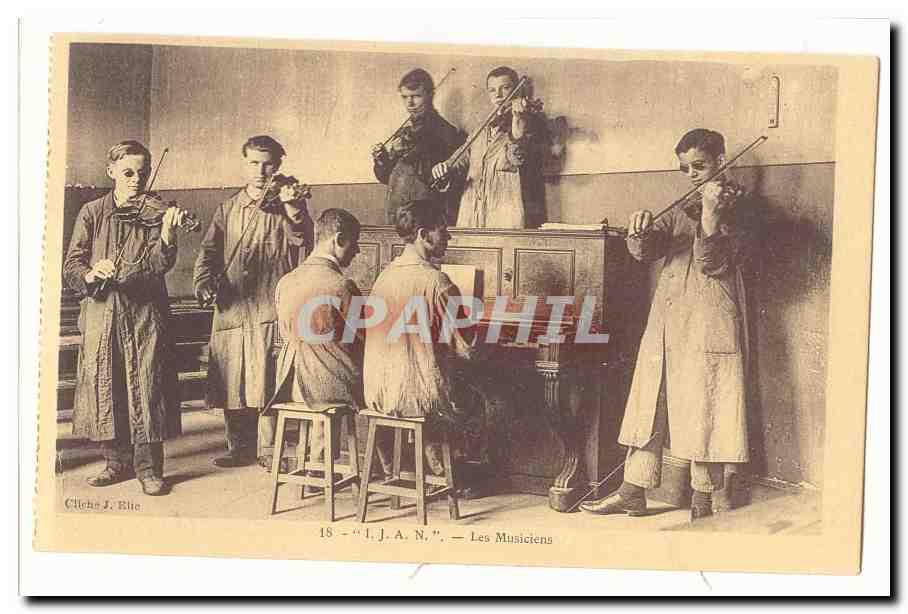 Les Musiciens — I.J.A.N. — Cluchs J. Rite, n°18