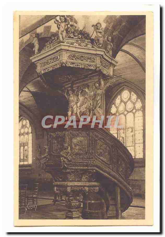 St Thegonnec CPA La chaire (1683)