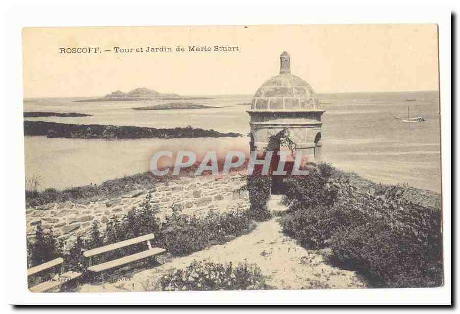Roscoff CPA Touret jardin de Marie Stuart