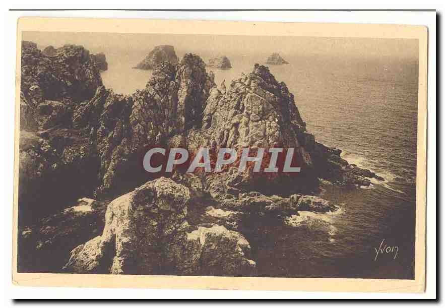 Cote de Granit CPA Les tas de Pois