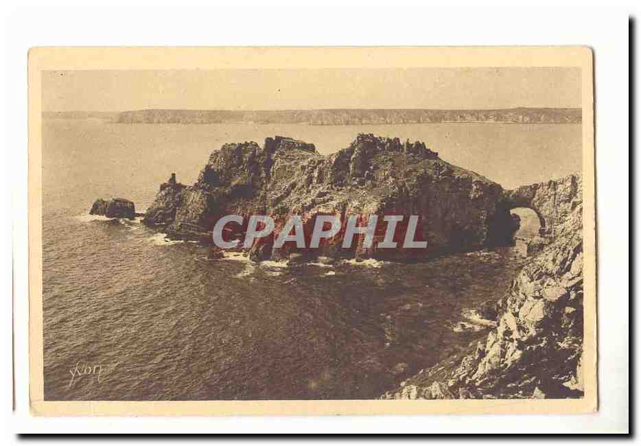 Cote de Granit CPA Pointe et chteau de Dinant et percee des Korrigans