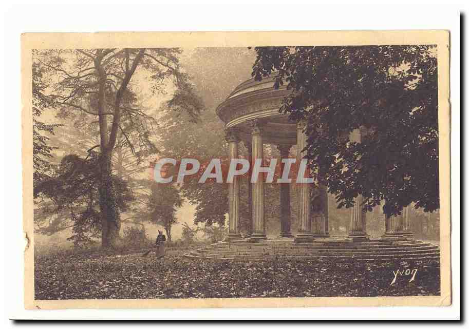 Versailles CPA Petit TRianon Le temple de l'amour