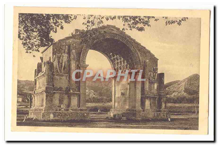 Arc de Triomphe de Thèbes — ruines antiques — Yvon