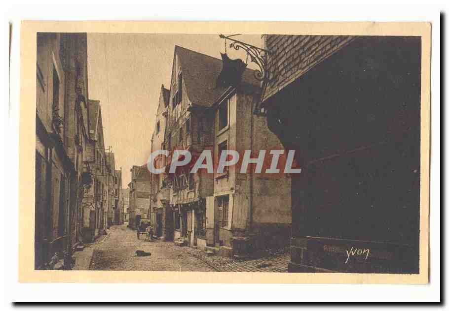 Chinon CPA Vieilles maisons du 15eme