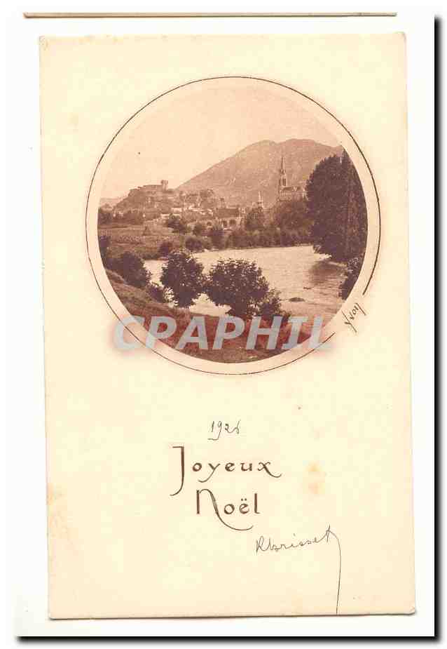 Joyeux Noel 1926 CPA Fantaisie