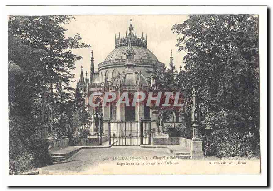 Dreux (E-et-L.) - Kapelle Saint-Louis - Grabstätte der Familie Orleans