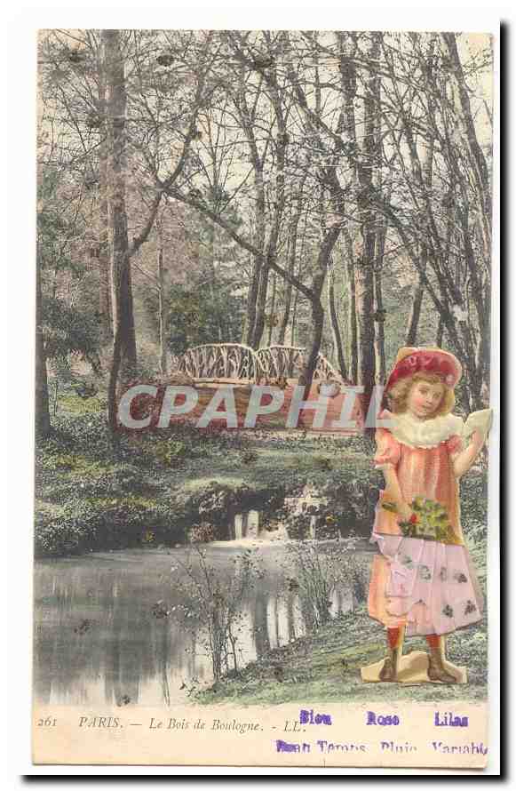 Paris (16eme) CPA Bois de Boulogne (enfant fantaisie)