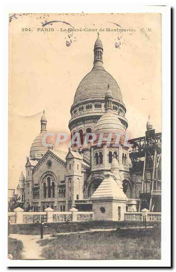 Paris (18eme) CPA Le Sacre Coeur de Montmartre