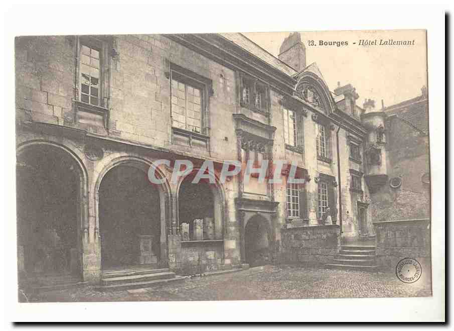Bourges CPA Hotel Lallemant