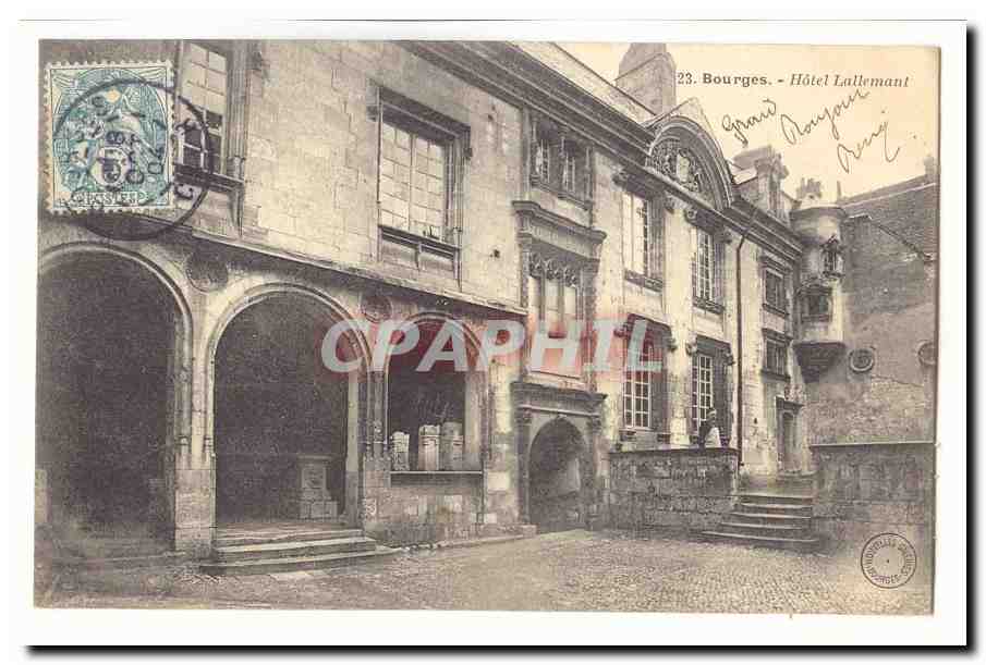 Bourges CPA Hotel Lallemant