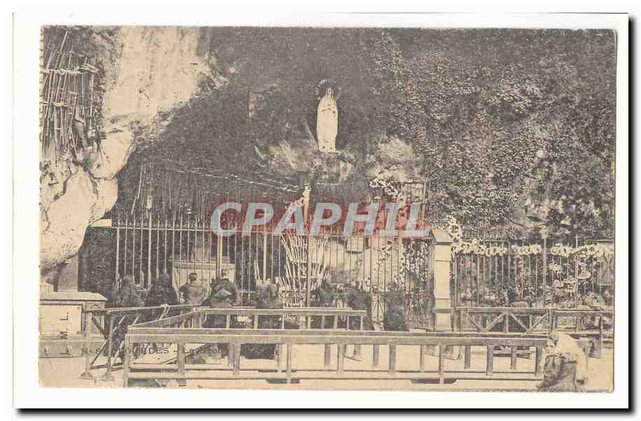 Lourdes CPA La grotte
