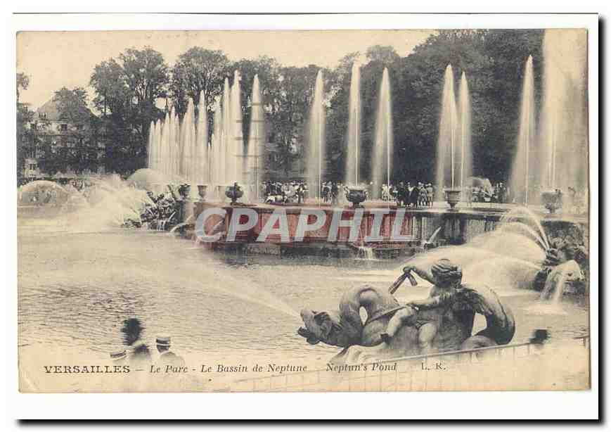 Versailles — Le Parc — Le Bassin de Neptune — Neptune's Pond — L. R.