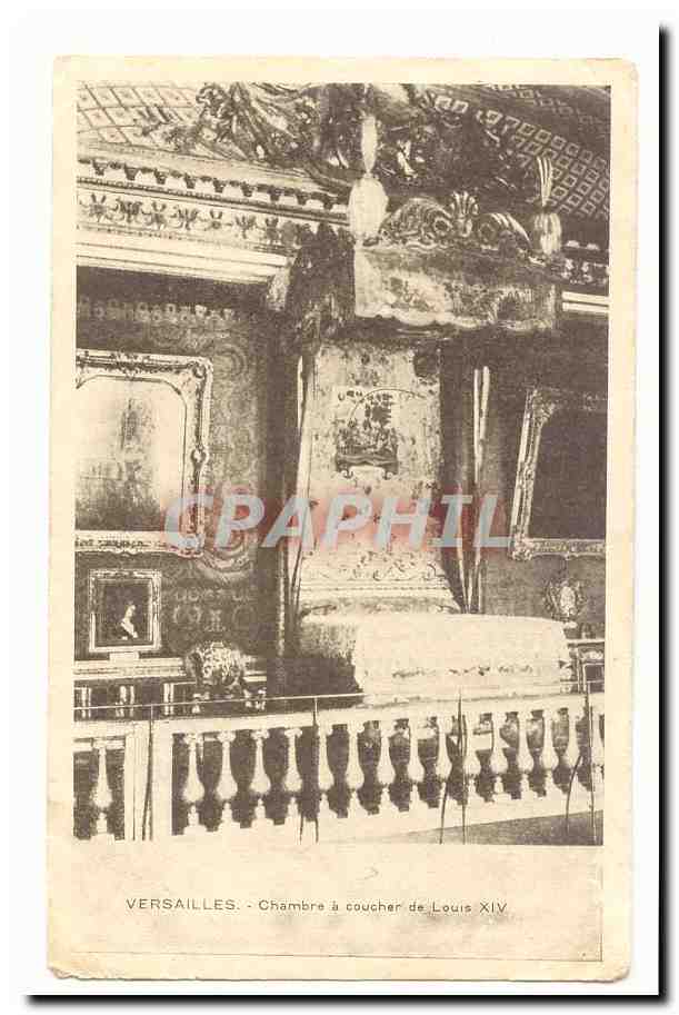 Versailles - Chambre à coucher de Louis XIV