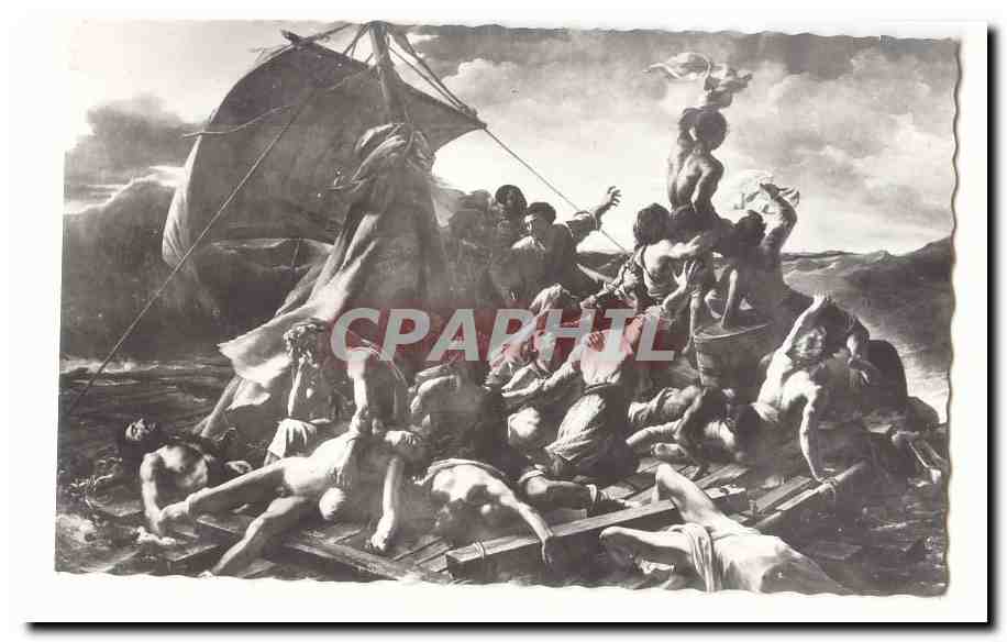 Paris Musee du Louvre CPM Le radeau de la Meduse Gericault