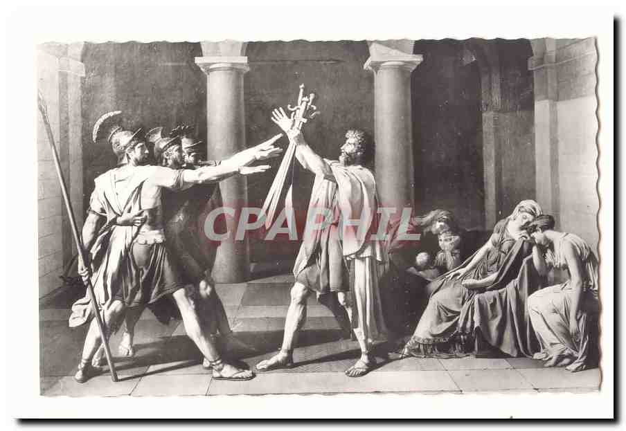 Paris Musee du Louvre CPM le serment des Horaces David